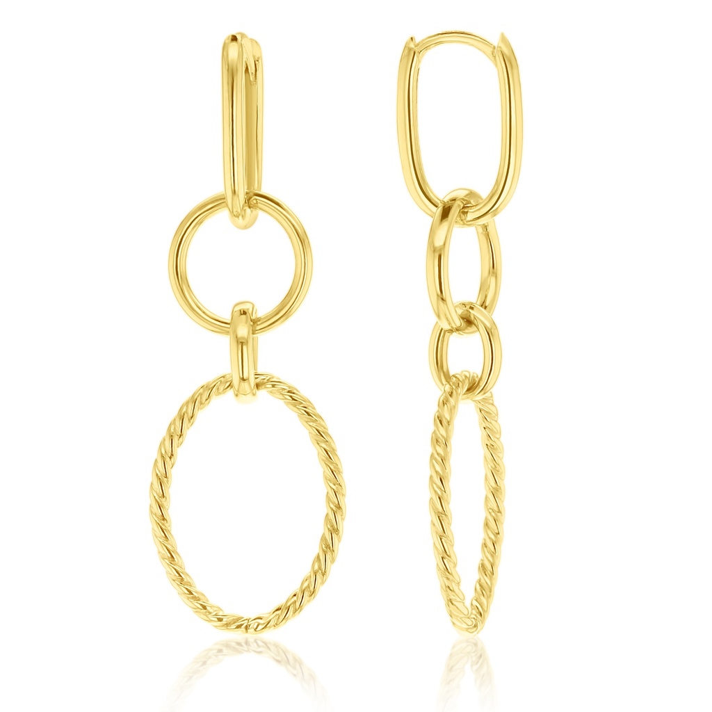 9Y HUGGIE WITH MULTI LINK DROP