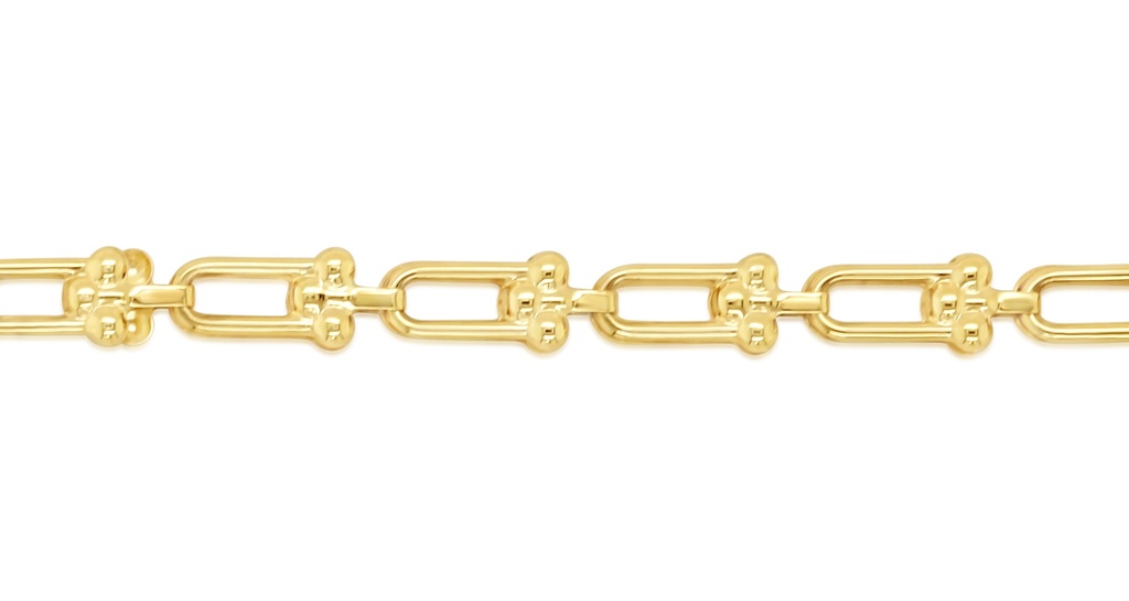 ## 9Y LOCK LINK NECKLACE - AVAILABLE UNTIL SOLD OUT