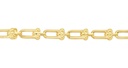 ## 9Y LOCK LINK NECKLACE - AVAILABLE UNTIL SOLD OUT