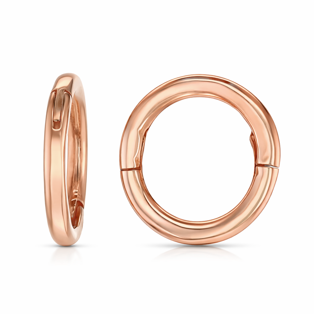 9R PLAIN 6MM MINI HINGED HUGGIE SLEEPER