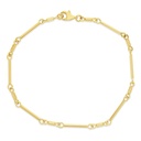 9Y TROMBONE LINK BRACELET (BAR & LINK OR BULLET LINK)