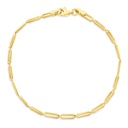 9Y PAPERCLIP LINK BRACELET