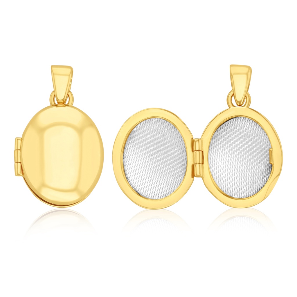9Y OVAL LOCKET PENDANT