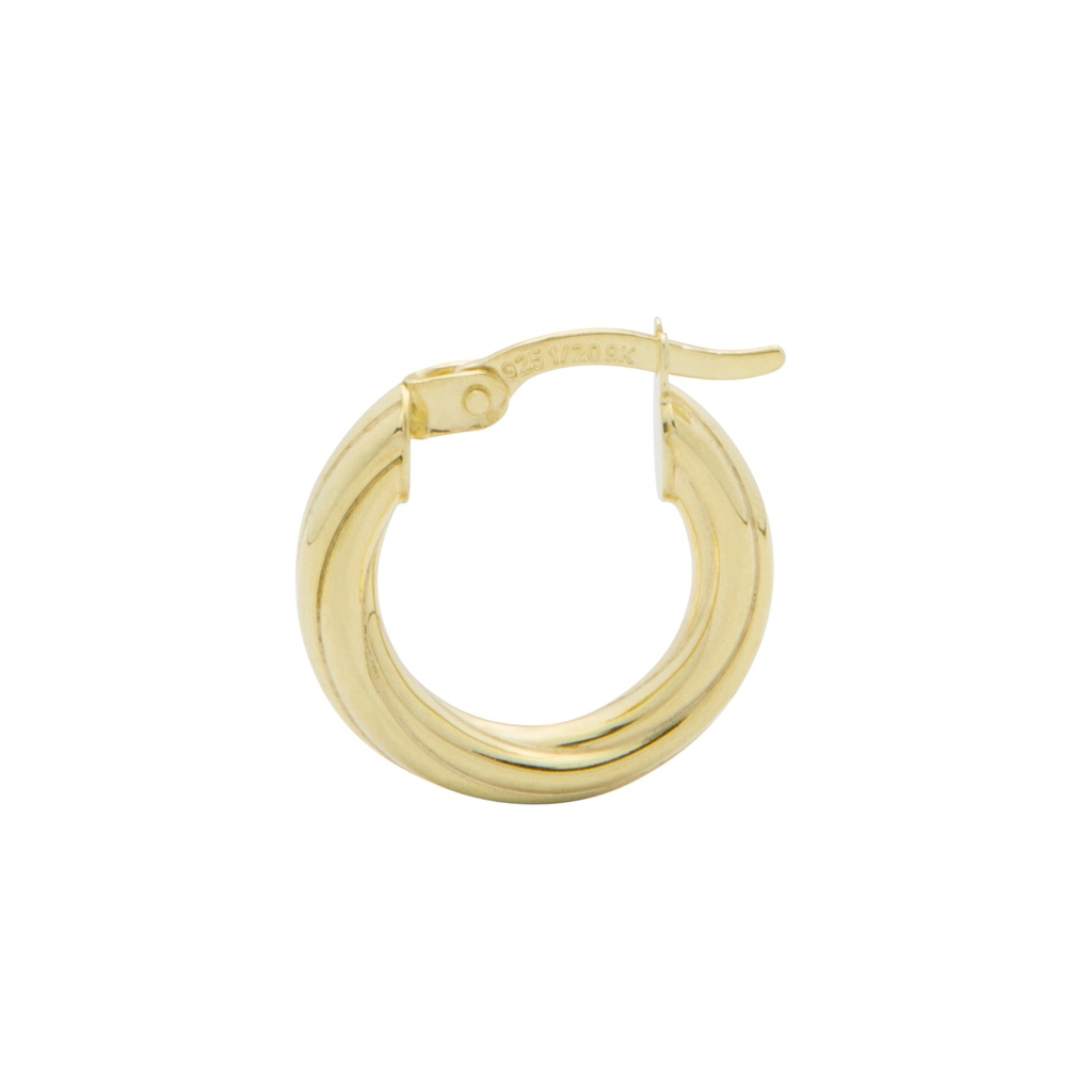 375/925 3MMx10MM TWIST HOOP