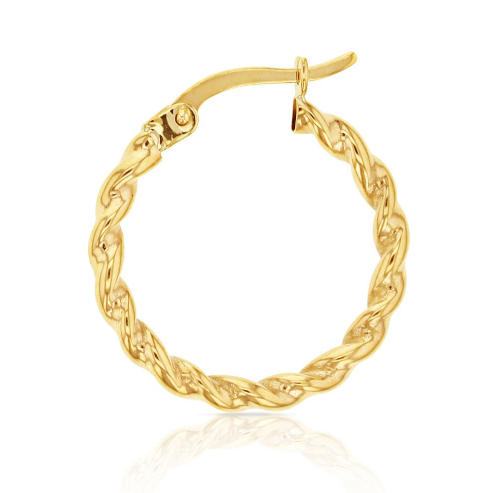 ## 9Y 2.5MM TWISTED HOOPS