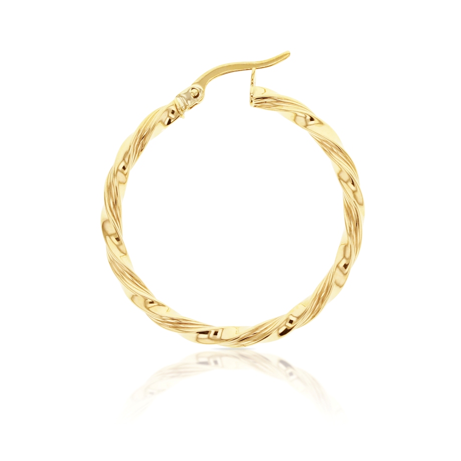 ### 9Y TWIST 25MM HOOP