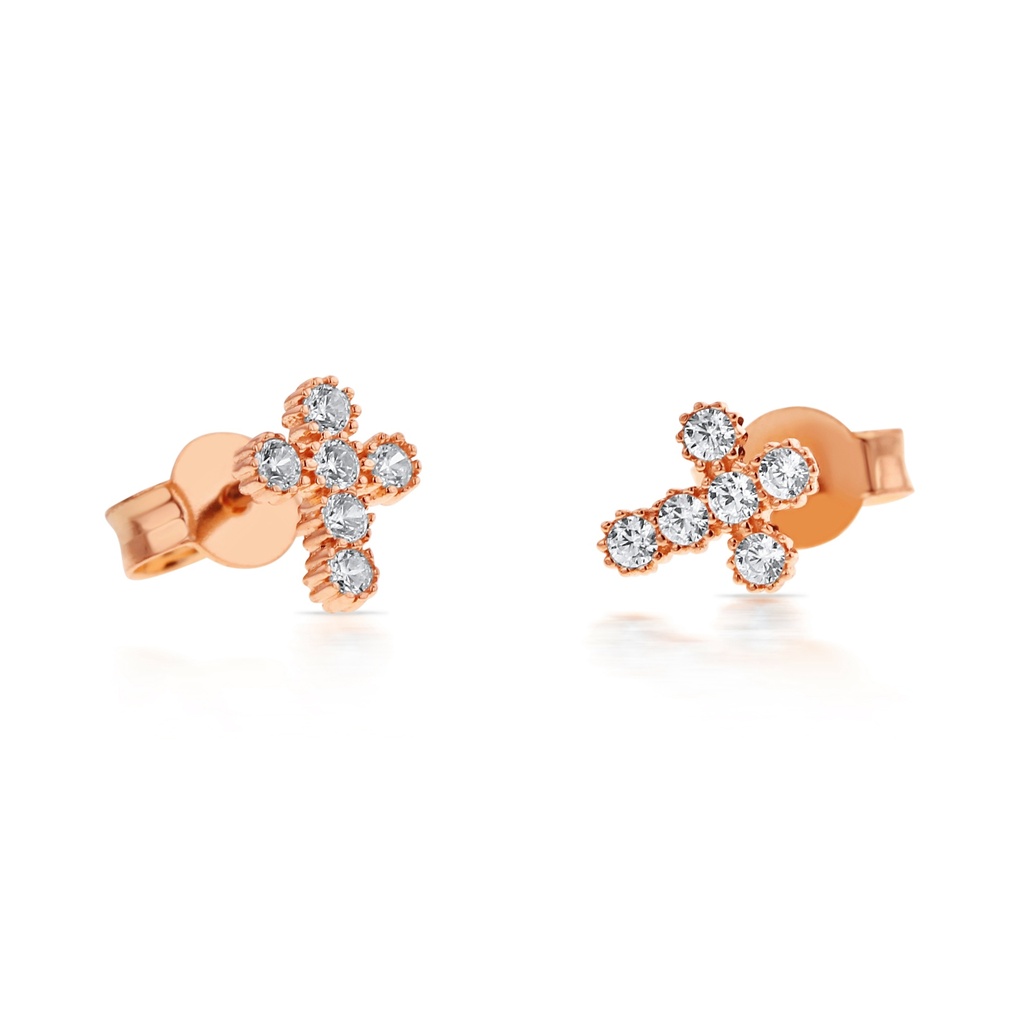 9R CZ SET MINI CROSS STUD