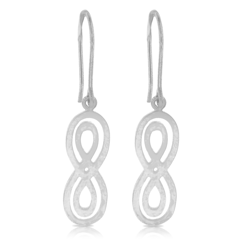 9W DOUBLE INFINITY EARRING