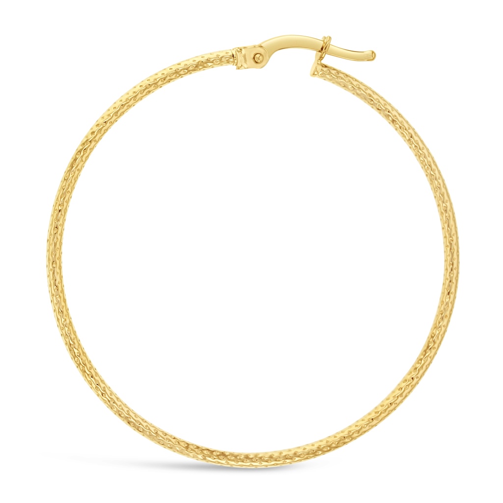 ## 9Y 35MM SPECKLED TEXTURE HOOPS