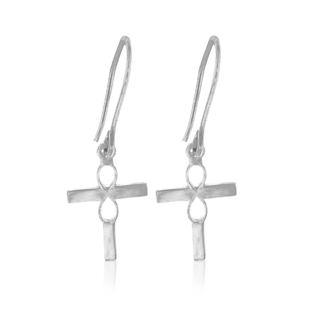 9W INFINITY/CROSS EARRING