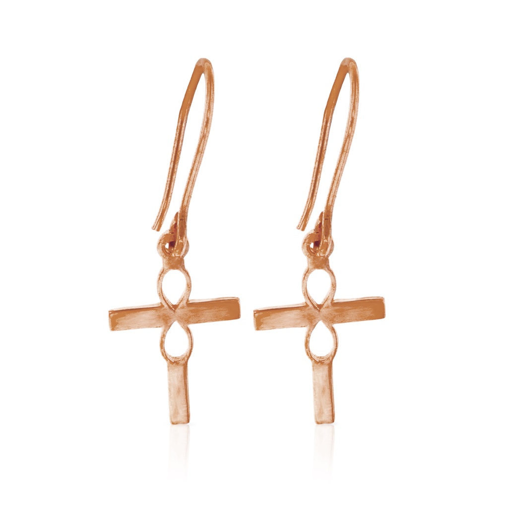 9P INFINITY/CROSS EARRING