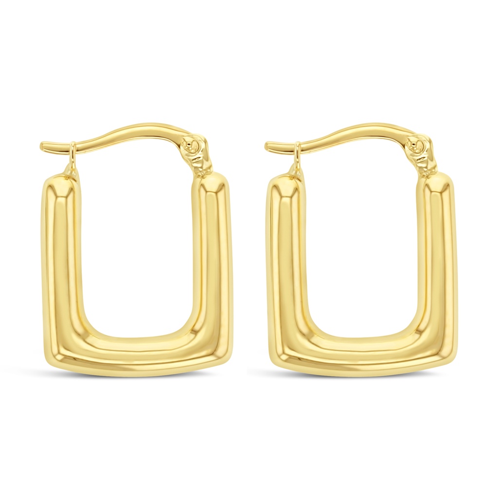 9Y THICK SQUARE HOOP
