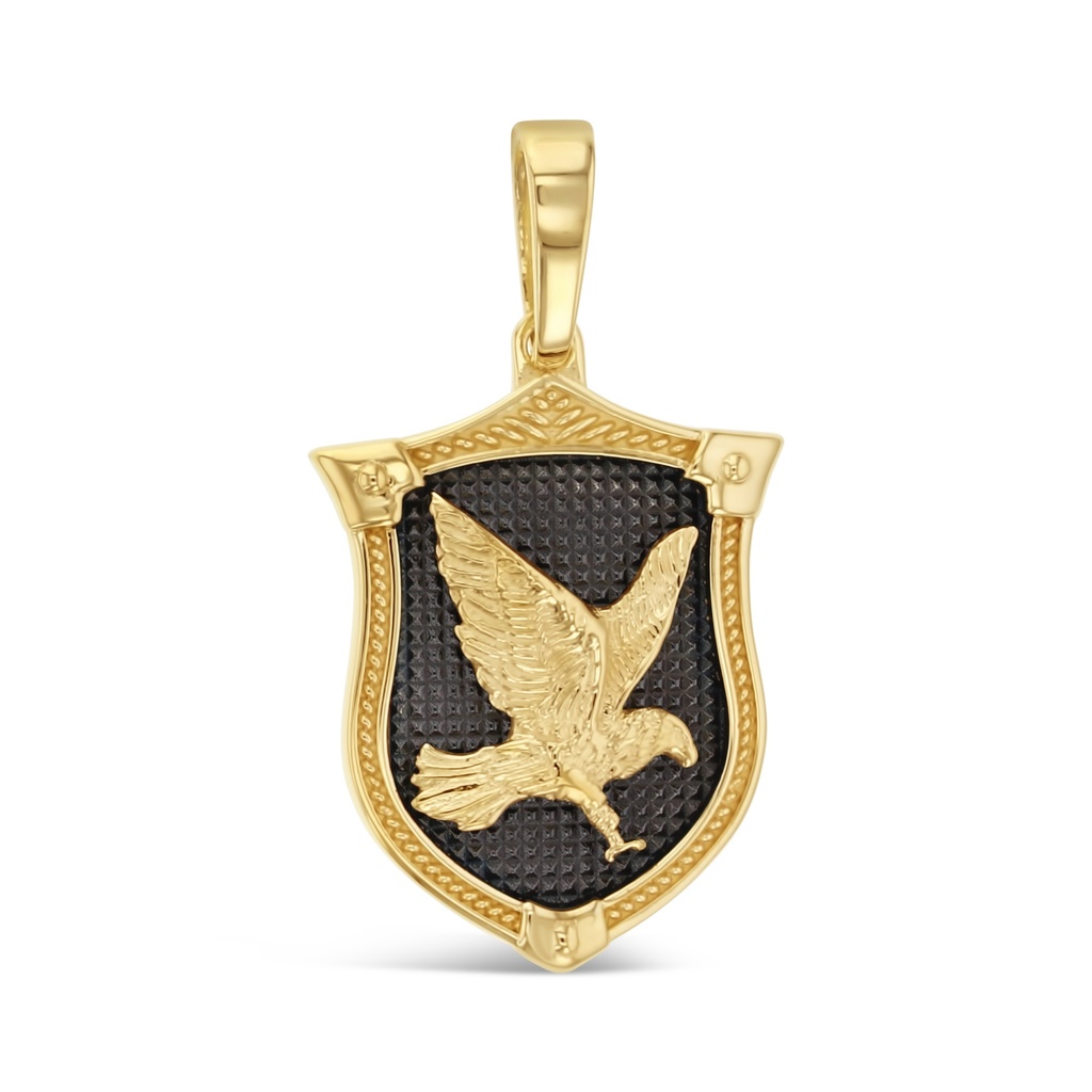 ## 9Y EAGLE SHIELD PENDANT