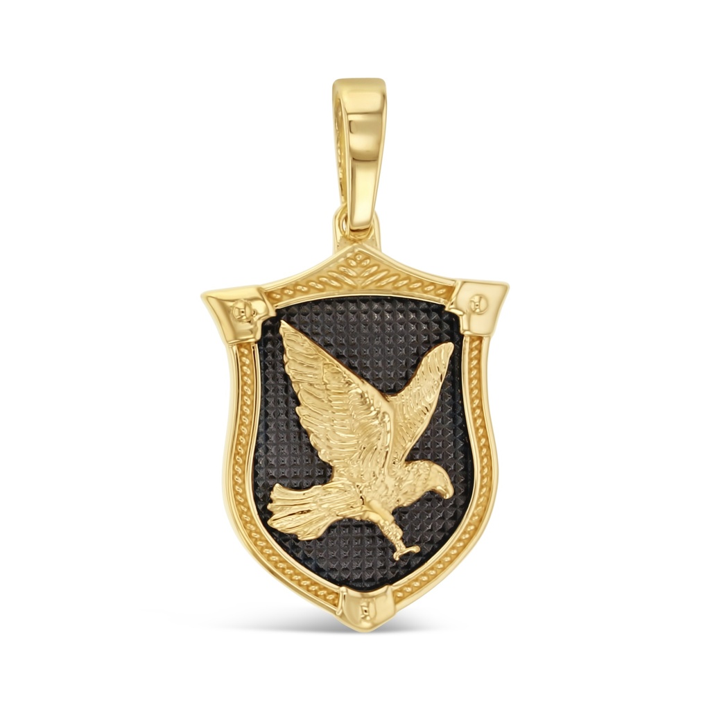 9Y EAGLE SHIELD PENDANT