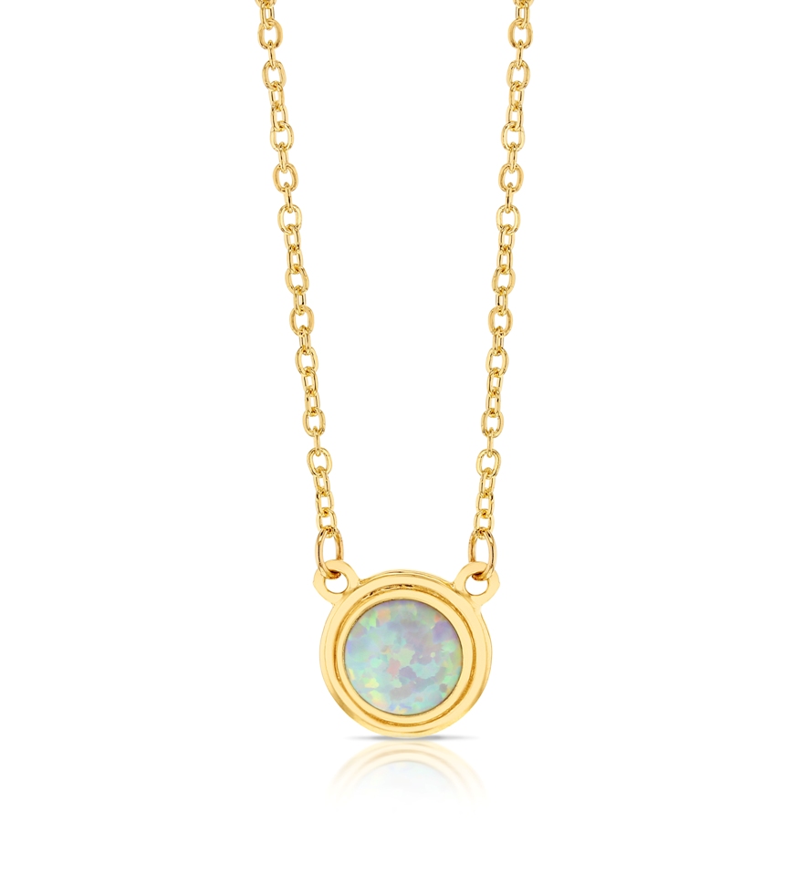 PRESSED OPAL ON CCAH30 CHAIN