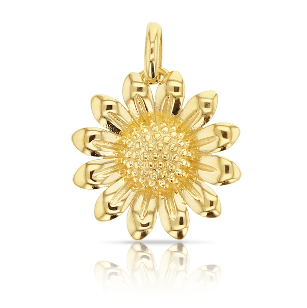 ### 9Y SUNFLOWER PENDANT