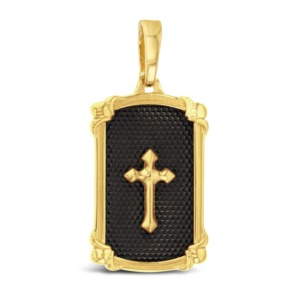 9Y CROSS RECTANGULAR SHIELD PE