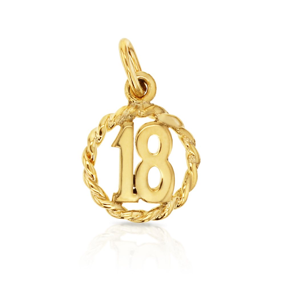 9Y 18 IN CIRCLE PENDANT