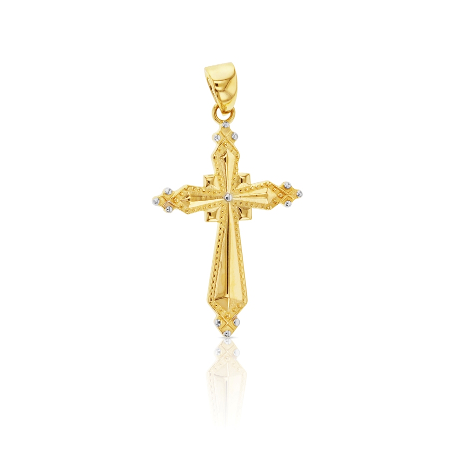 ## 9Y FANCY BEVELLED CROSS