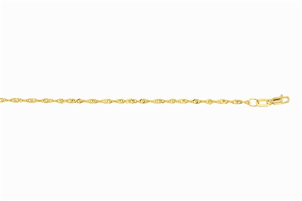 SOLID SINGAPORE TWIST CHAIN 1.8MM