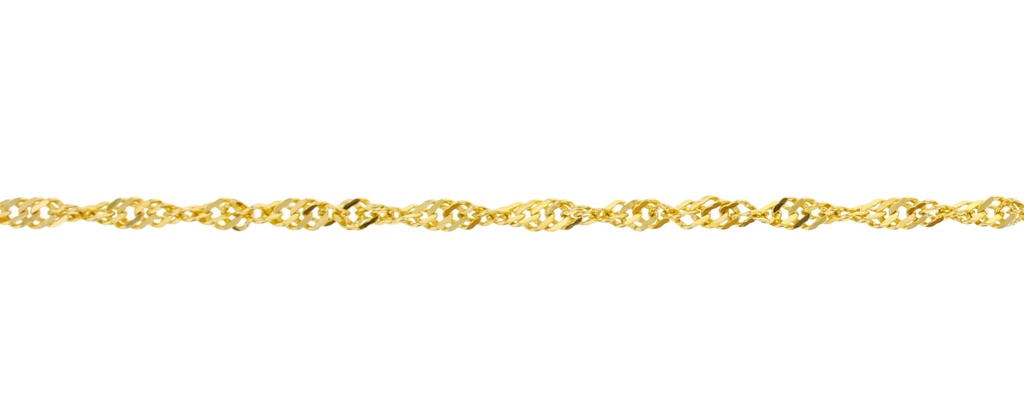 SOLID SINGAPORE TWIST CHAIN 1.8MM