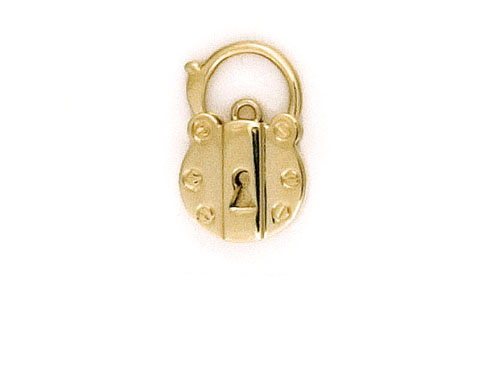 PLAIN LOCK KEYHOLE PADLOCK 17MM