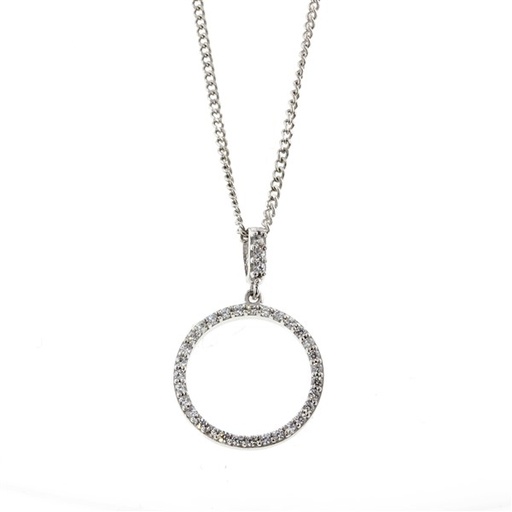 [STPD208] ## 9W CZ SET CIRCLE OF LIFE PENDA