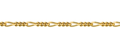 SOLID FIGARO 1+3 DIAMOND CUT 5.5MM