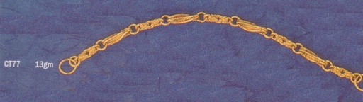 [CT77] SOLID CASTING TWISTED BAR & KNOT