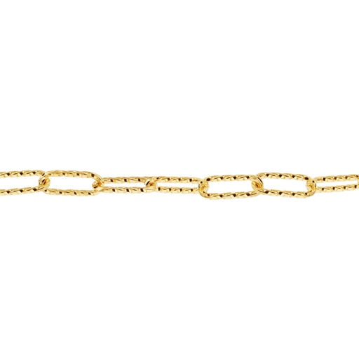 SOLID ROUNDED PAPERCLIP MEDIUM TWIST LINKS