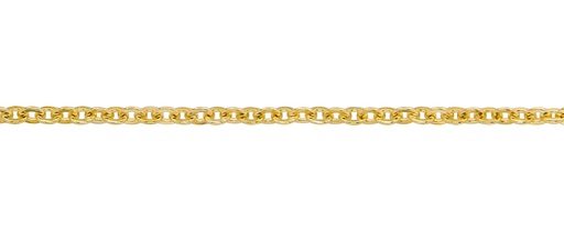 SOLID HAMMERED CABLE CHAIN 1.5MM