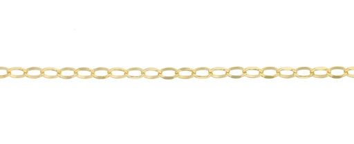 SOLID DIAMOND CUT OVAL BELCHER 1.8MM