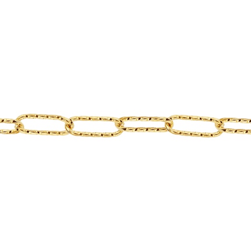 SOLID ROUNDED PAPERCLIP LARGE TWIST LINKS