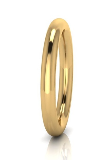 HOLLOW GOLF 9MM BANGLE