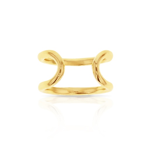 [EAR764] ## 9Y DOUBLE BAR EAR CUFF