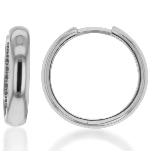 [18PE008-W] 18W PLAIN HUGGIE 3.5MM X 14MM