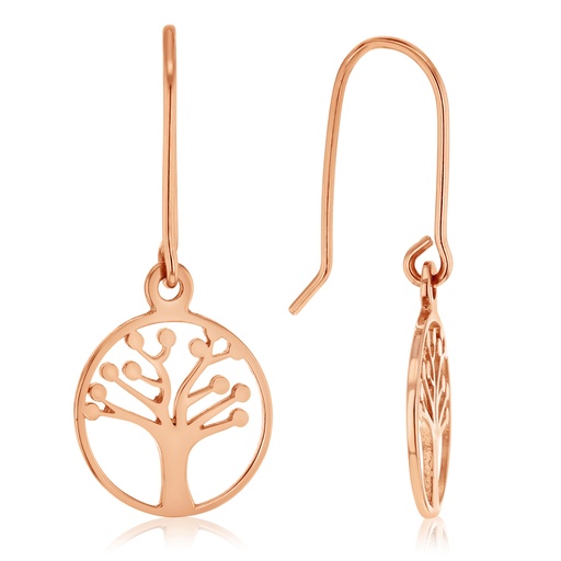 [EAR280-9P] 9P TREE OF LIFE EARRING