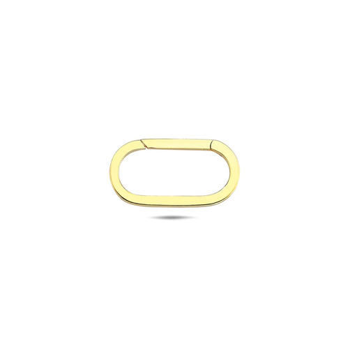 [ENH12-9Y] 9Y 17.6MM FLAT FRONT OVAL ENHANCER CLIP