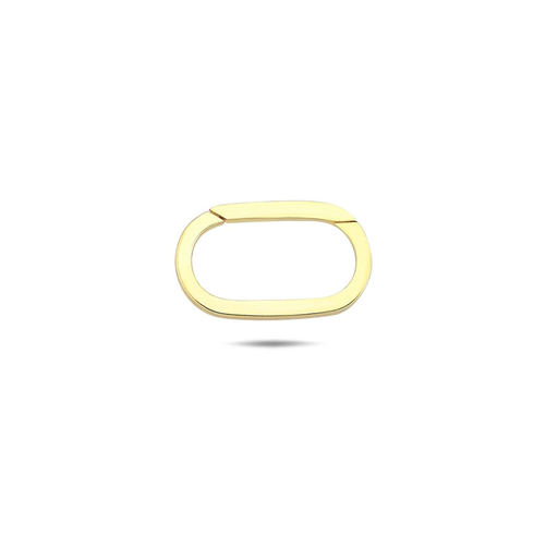 [ENH10-9Y] 9Y 14.3MM FLAT FRONT OVAL ENHANCER CLIP