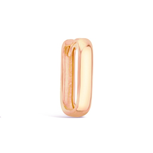 [EAR876] 9R PAPERCLIP 12MM RECTANGLE HUGGIE