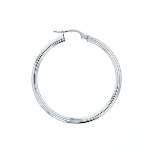 [EAR348] 9W PLAIN 30MM HOOP EARRING