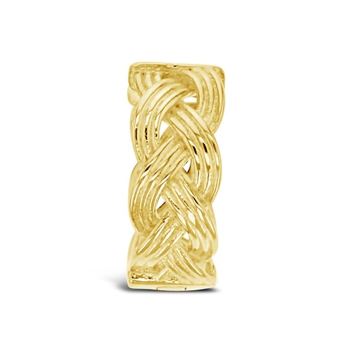 [EAR858] ## 9Y BRAIDED 11.5MM HUGGIES
