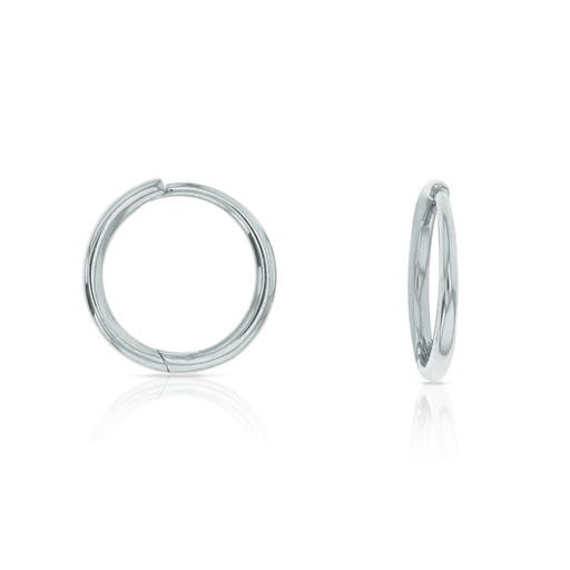 [EAR720] 9W MEDIUM PLAIN WIRE HUGGIE 10MM