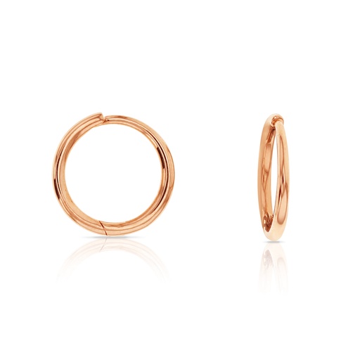 [EAR721] 9R MEDIUM PLAIN WIRE HUGGIE