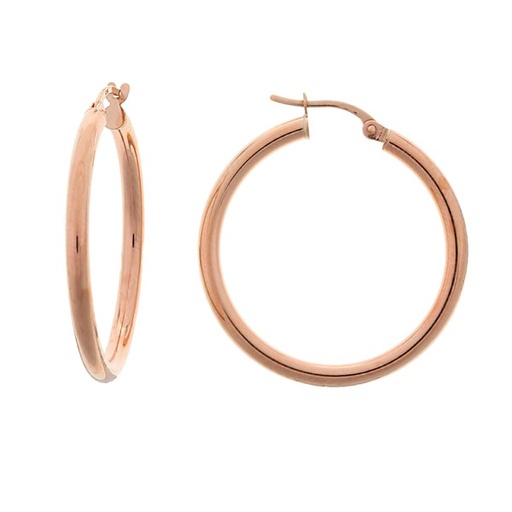 [EAR440] 9P ROUND HOOP 25mm