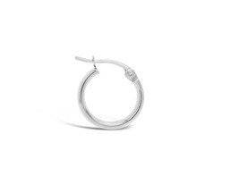 [EAR424] 9W HALF ROUND HOOP 10mm