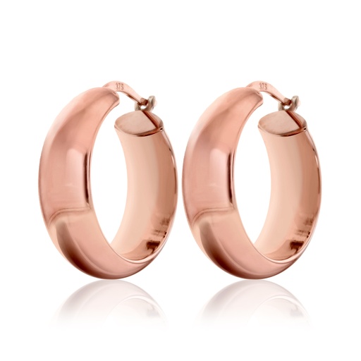 [EAR66-RG] 9R THICK HOOP EARRING