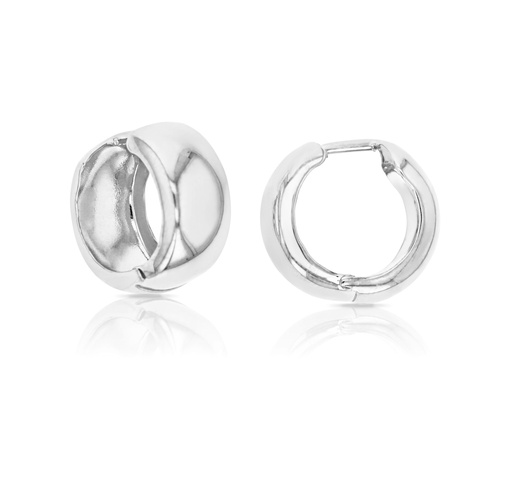 [EAR662-WG] 9W 7.5MM WIDE PLAIN HUGGIE