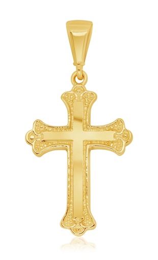 [RCP60] 9Y DETAILED POLISHED ORTHODOX CROSS