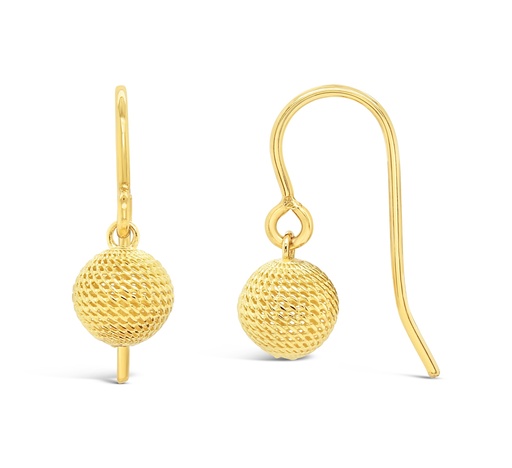 [EAR1127] ## 9Y PATTERNED BALL DROP 